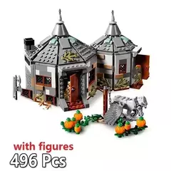 Harry Potter Casa Do Hagrid Para Montar Blocos 496 Peças