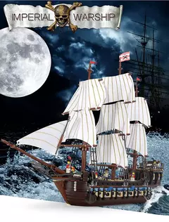 Barco 16016 The Flying Dutchman Navio Piratas do Caribe