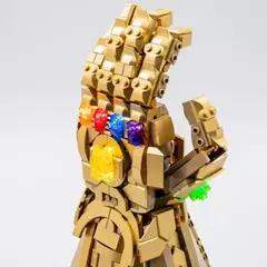Lego Super Heroes 76191 A Manopla Do Infinito Thanos - Bloco Mundo