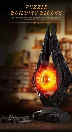 Lego Olho de Sauron Senhor dos anéis - Bloco Mundo