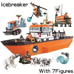 Blocos de montar LEGO City Navio Quebra-gelo 60062 - comprar online