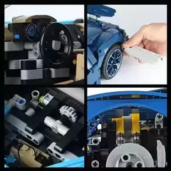 Lego 42083 Technic - Bugatti Chiron 3599 Peças - comprar online