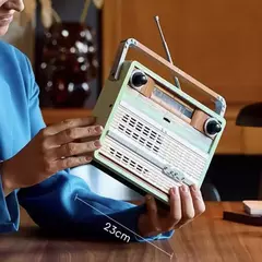 Conjunto De Construção Lego Icons Retro Radio Com Efeitos - loja online