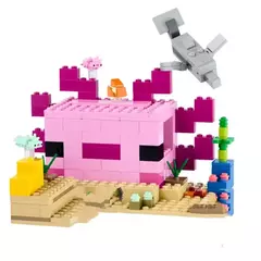 LEGO Set Minecraft 21247 A Casa de Axolotl 242 peças - loja online