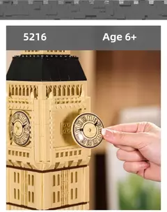 Lego Arquitetura Londres Big Ben 1640 peças