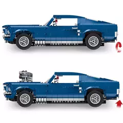 Creator Technic 10265 Mustang 1471 Peças Blocos De Montar - comprar online