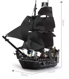 Barco 16016 The Flying Dutchman Navio Piratas do Caribe