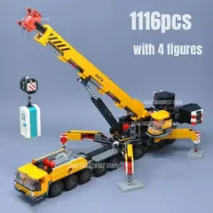 LEGO 60409 City Big Vehicles Guindaste Móvel de Construção Amarelo - comprar online