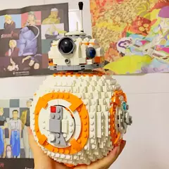 Lego Brinquedo Novo Bloco De Montar Lego Bb8 75187