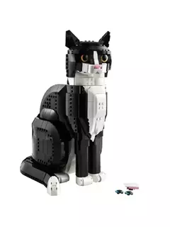 Lego Ideas Gato Cat Tuxedo 2024 32 Cm Blocos De Montar na internet