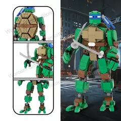 Moc Tartarugas Ninja carro figura de ação na internet