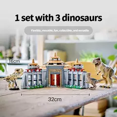 LEGO 76961 Jurassic Park Centro de Visitantes Ataque de T. rex e Raptor - loja online