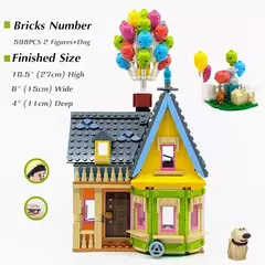 Imagem do Lego bloco De montar Disney House casa Up 43217 altas aventuras
