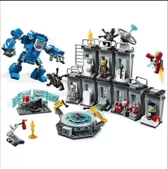 Imagem do Blocos de montar Lego avengers o salao das armaduras de iron man 76125