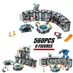 LEGO 76125 Marvel Avengers Ferro Homem Hall Of Armor - Bloco Mundo