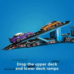 Lego City Caminhão Transportador e Carros Esportivos - 60408 - comprar online