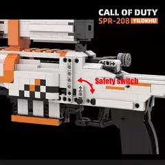 Blocos de construção de rifle de tiro, Call of Duty - loja online