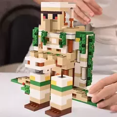 Imagem do LEGO Minecraft - A Fortaleza do Golem de Ferro - 868 Peças - 21250