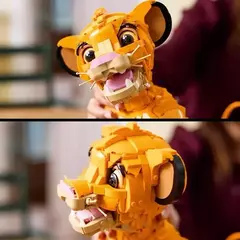 Lego Disney O Rei Leão Simba Jovem 1445 Peças 43247 - comprar online