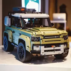 Blocos De Montar Land Rover Defender 90 Off Road Jeep 4x4