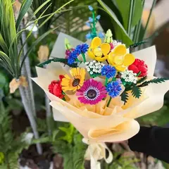 Buquê de flores silvestres - decoração exclusiva para casa na internet