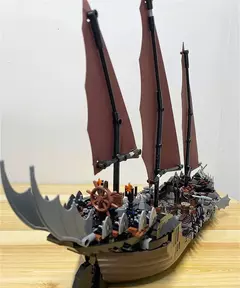 79008 Navio pirata emboscada Senhor Dos Anéis 806 peças - comprar online