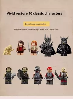 Lego 10333 Icons - O Senhor dos Anéis Barad-dûr 5471 peças