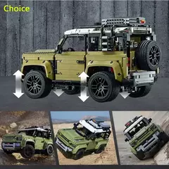 LEGO 42110 Technic Land Rover Defender 2573 Peças - Bloco Mundo