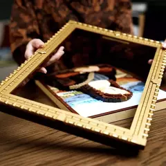 Conjunto de Construção Lego Art Mona Lisa Panting 31213 para Adultos