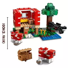 LEGO Minecraft 21179 A Casa Cogumelo 272 Peças - loja online