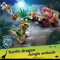 76958 LEGO Jurassic Park Emboscada do Dilofossauro 211 Peças na internet