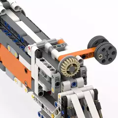 MOC Rifle Carabina blocos de montar 616 peças
