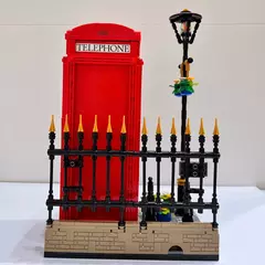 Imagem do Lego 21347 Idea London Telefone Público Vermelho