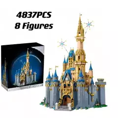 Lego Disney Castelo 43222 - Disney 100 4837 peças - Bloco Mundo