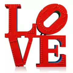 LEGO 31214 ART LOVE - Bloco Mundo