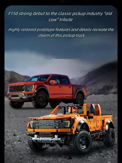 Blocos De Montar Ford F-150 Bootleg Lego 1379 Peças - comprar online