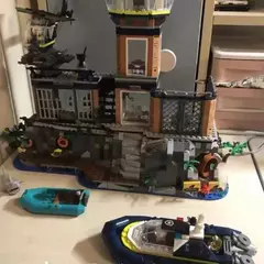 Blocos de montar Lego City - Ilha Da Prisão Da Polícia - 60419 - Bloco Mundo