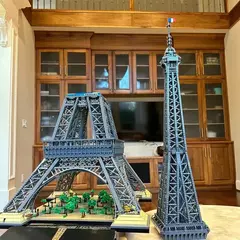 Bloco de Montar Replica Torre Eiffel Paris França 10001 Peças Compatível Lego - loja online