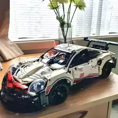 Blocos De Montar Carro Esportivo Porsche 911 Rsr