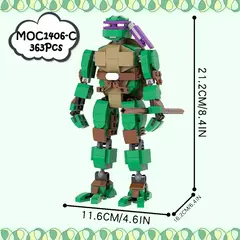 Moc Tartarugas Ninja carro figura de ação - loja online