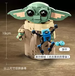 Star Wars - Grogu com berço Hover 1048 peças - Bloco Mundo
