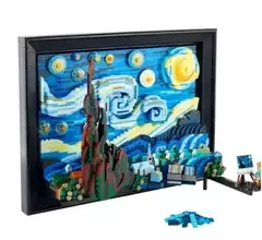 Blocos de montar LEGO Vincent van Gogh A Noite Estrelada 2316 Peças - 21333
