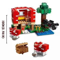 LEGO Minecraft 21179 A Casa Cogumelo 272 Peças na internet