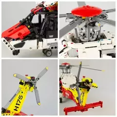 42145 LEGO Technic Helicóptero do Salvamento Airbus H175 - Bloco Mundo