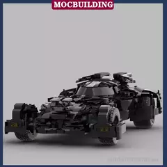 Batmóvel Lego Technic Moc Build Batman Ben Affleck - Bloco Mundo