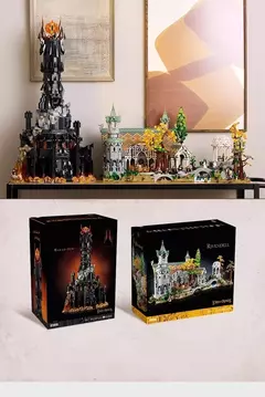 Lego 10333 Icons - O Senhor dos Anéis Barad-dûr 5471 peças na internet