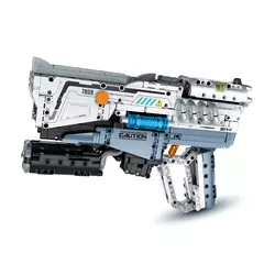 Arma Bloco de construção espaço máquinas pistola montada brinquedo