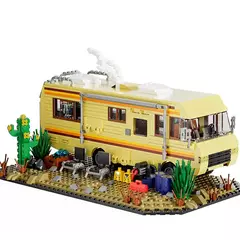 Imagem do Blocos de montar Breaking Bad RV Adventure, cenário clássico atualizado MOC