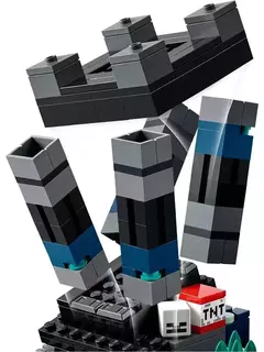 LEGO Minecraft 21246 A Batalha Escura Profunda 584 Peças - comprar online