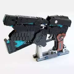 Psycho Pass Dominator Arma Policial 1612 peças - Bloco Mundo
